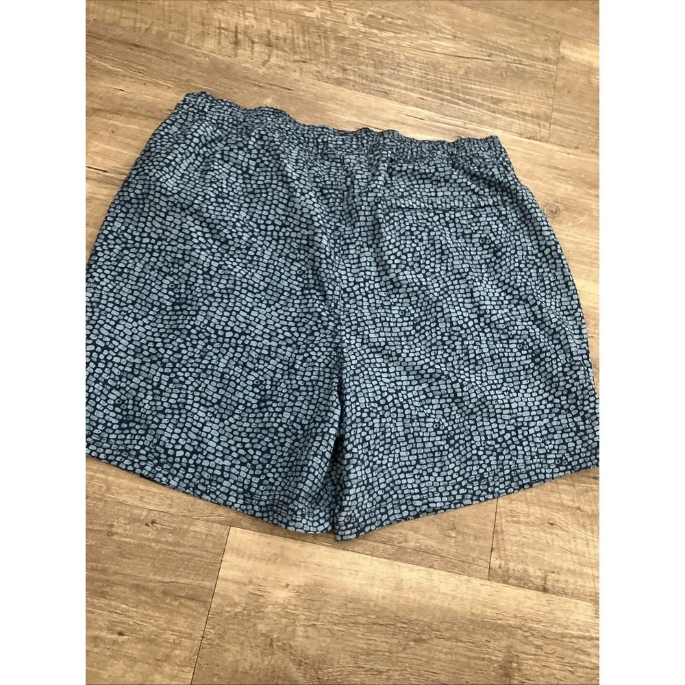 J Crew Men's Flex Lined Swim Trunks Shorts Sz Large Elastic‎ Waist